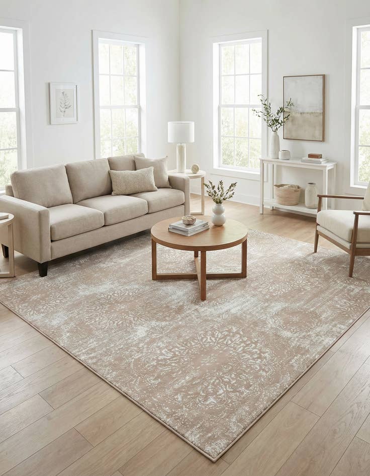 Detail image of 7' 10 x 7' 10 Monte Carlo Square Rug