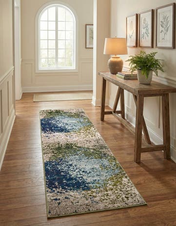 2' 2 x 6' 9 Washable Hyacinth Runner Rug