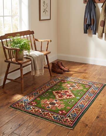 2' 1 x 2' 10 Hand Knotted Kazak Rug