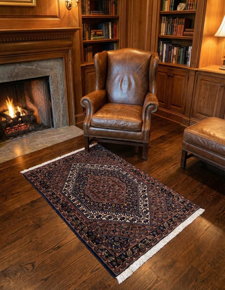 Detail image of 2' 6 x 3' 5 Bidjar Rug