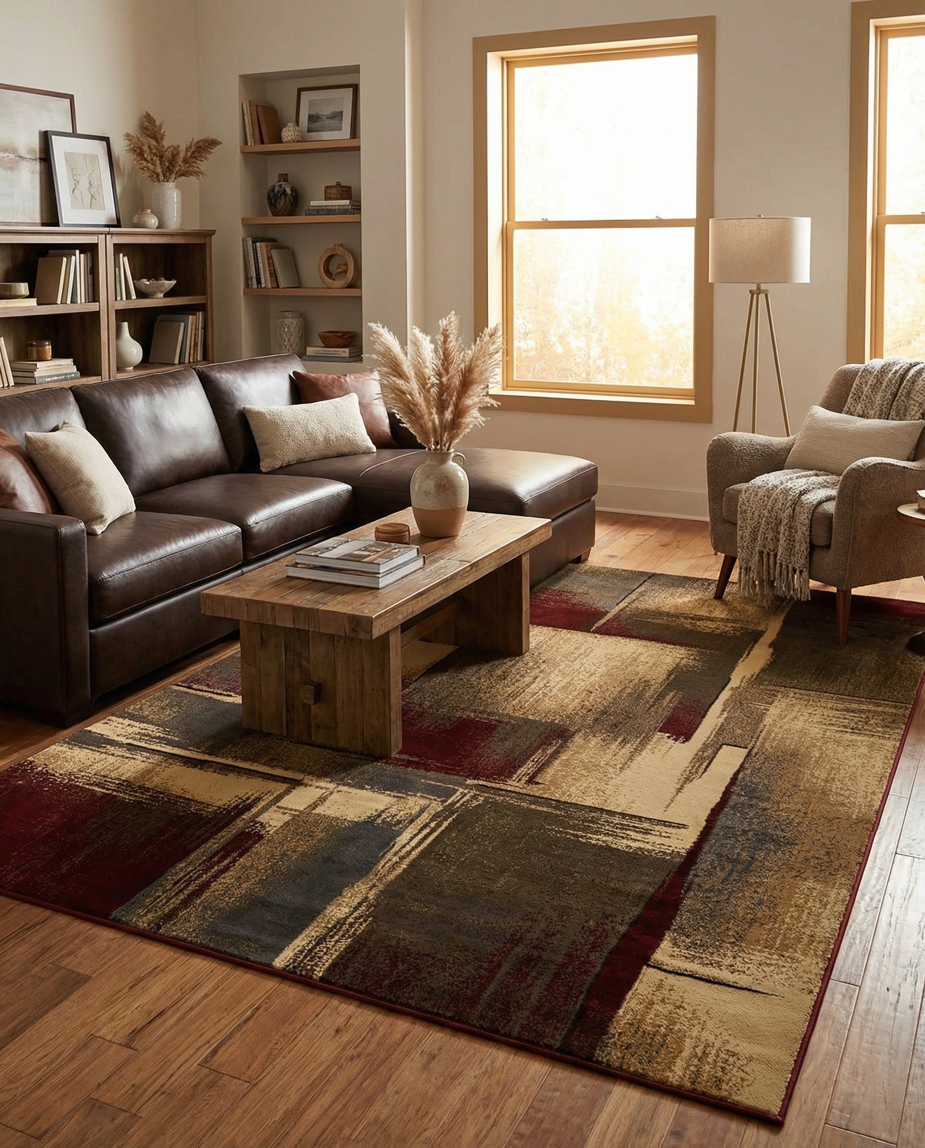 7' x 10' Coffee Shop Rug