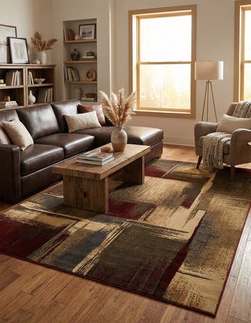 7' x 10' Cafe Rug