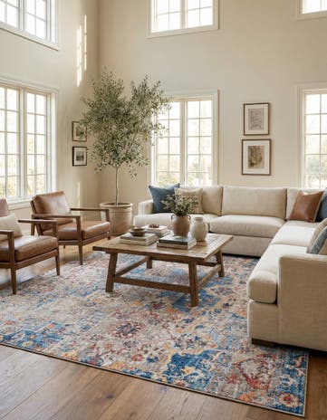 Blue Madrid Rug