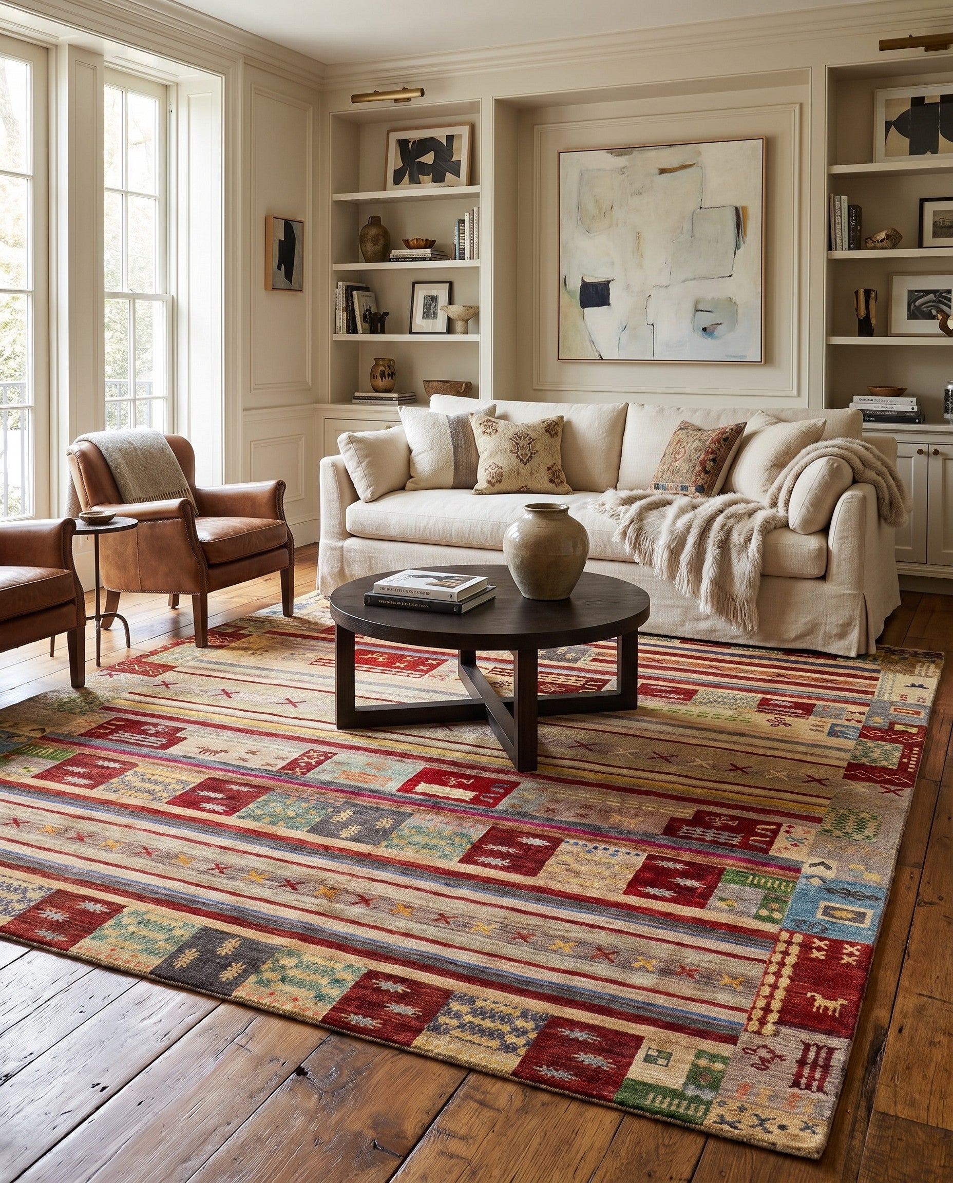 9' 2 x 11' 8 Hand Knotted Ziegler Modern Rug