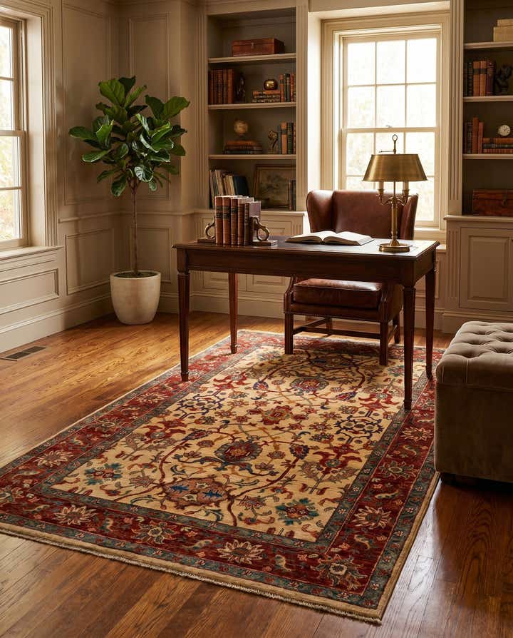 4' 1 x 6' 9 Serapi Rug