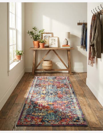 Red Budapest Runner Rug