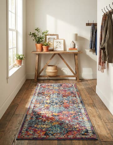 Red Budapest Runner Rug