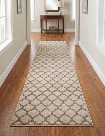 2' 7 x 10' Lattice Runner Rug