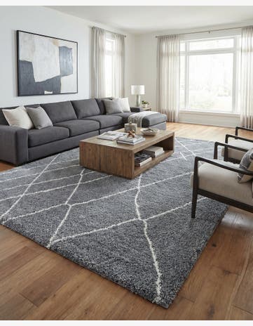 7' 10 x 11' Soft Touch Shag Rug