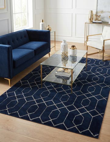 5' 3 x 8' Marilyn Monroe™ Glam Trellis Rug