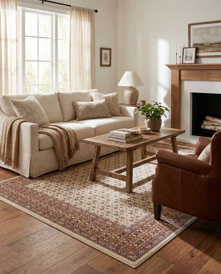 5' 3 x 8' Nain Design Rug