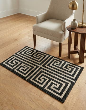 Black Hera Rug