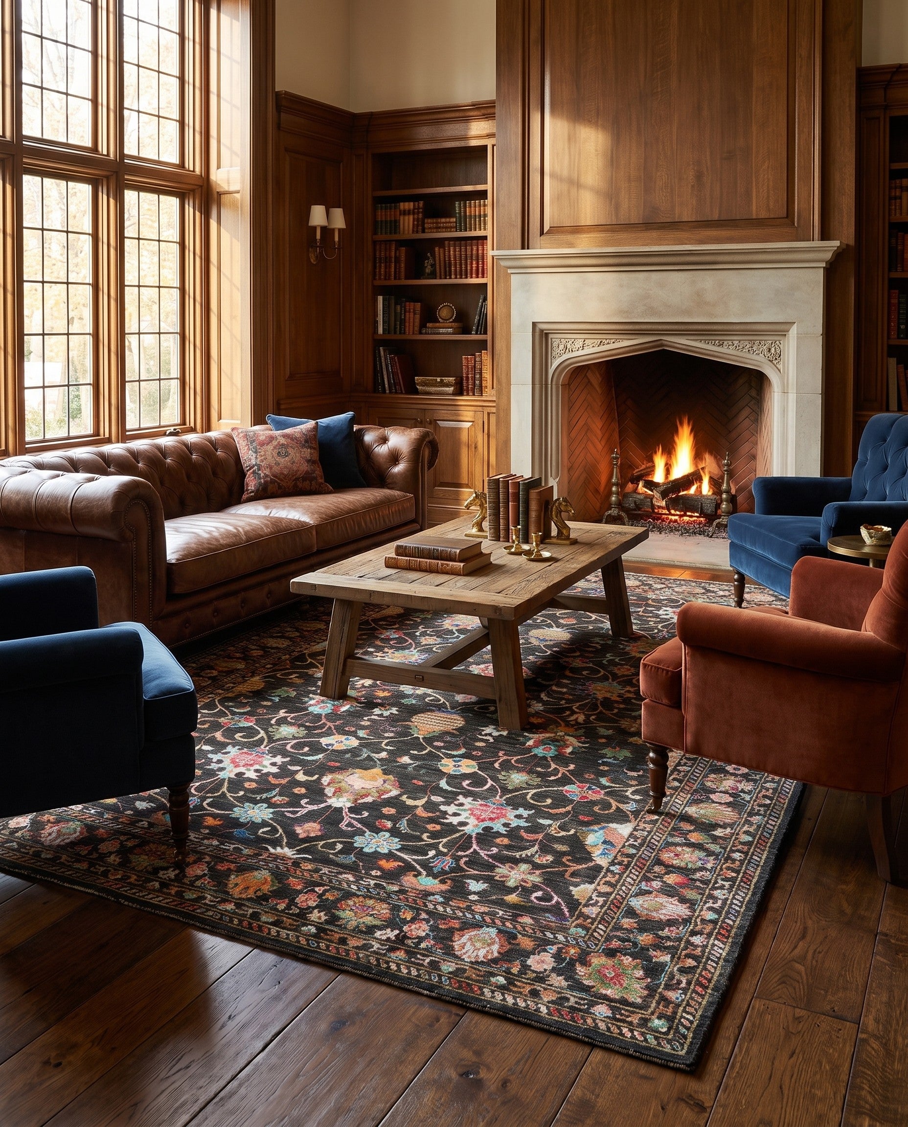 6' 10 x 9' 11 Hand Knotted Ariana Ziegler Rug