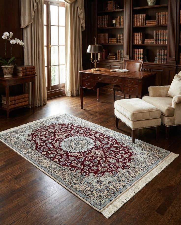 Detail image of 3' 7 x 5' 7 Nain Rug