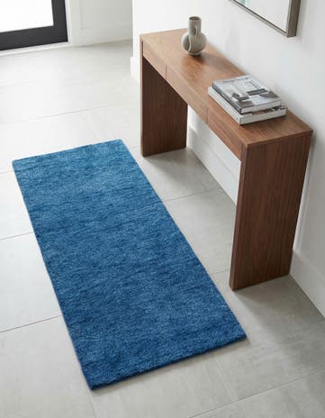 2' 4 x 4' 8 Hand Knotted Kashkuli Gabbeh Wool Runner Rug