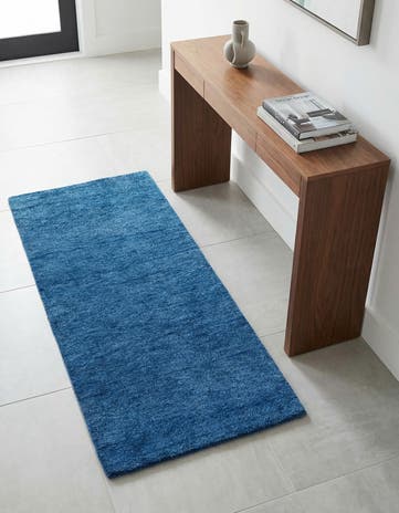 2' 4 x 4' 8 Hand Knotted Kashkuli Gabbeh Wool Runner Rug