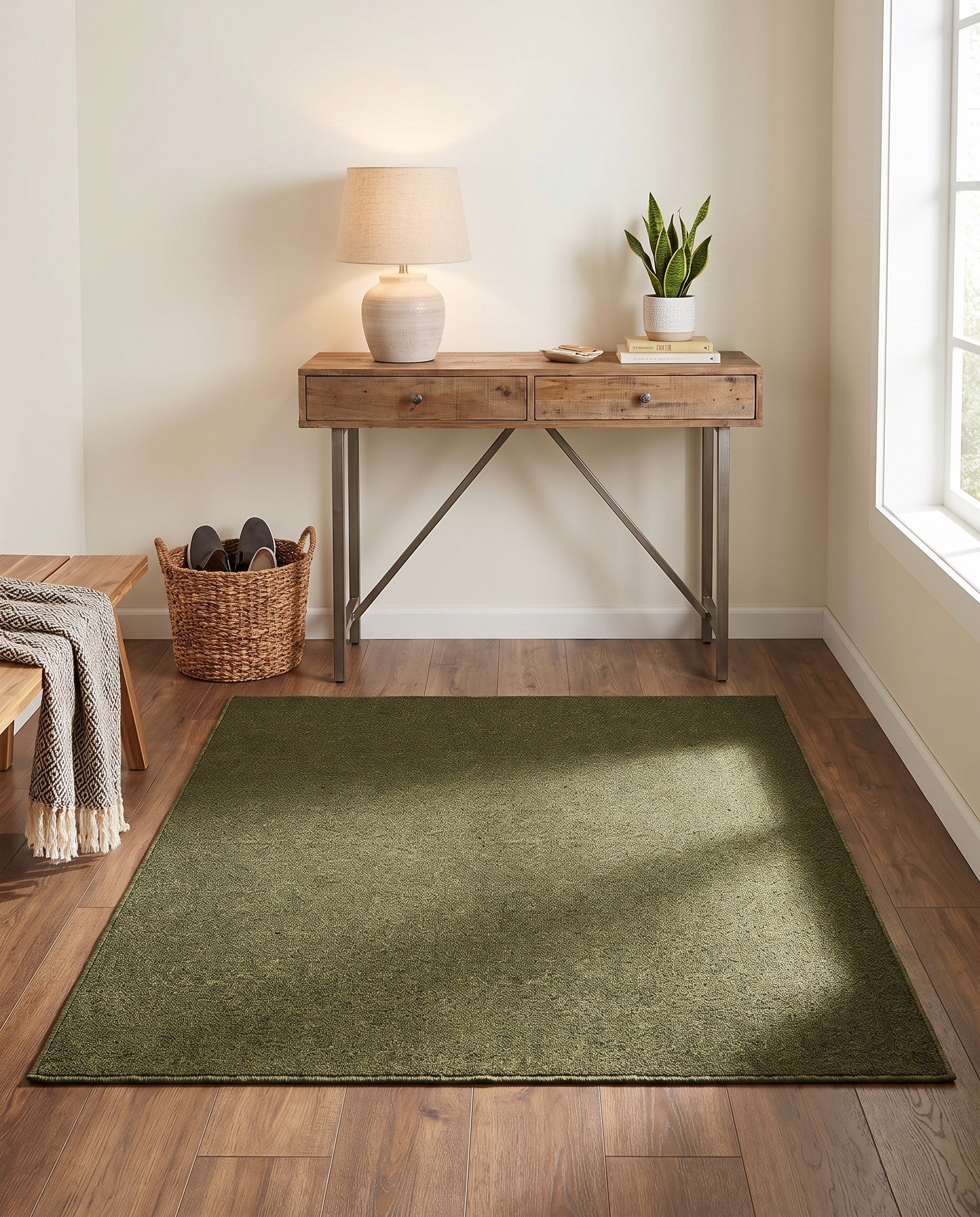 5' 3 x 5' 3 Everyday Solid Square Rug