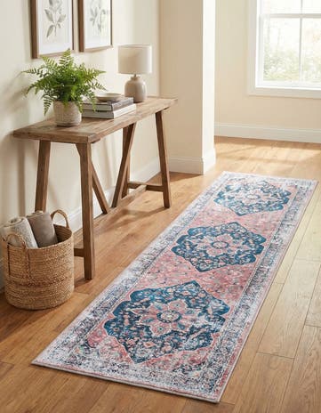 2' x 8' Washable Yara Runner Rug