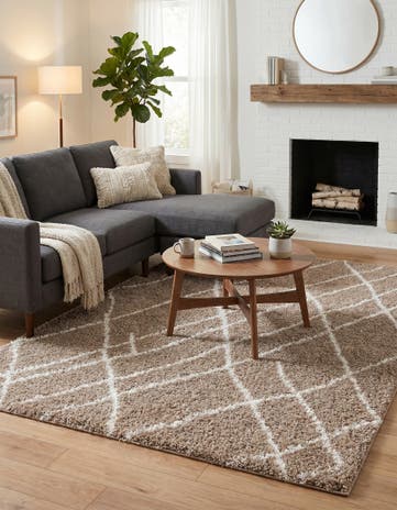 6' x 9' Soft Touch Shag Rug
