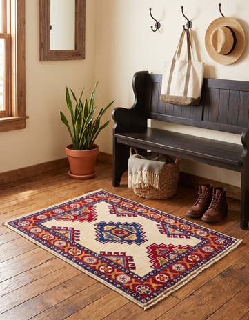 2' 2 x 3' Hand Knotted Kazak Rug