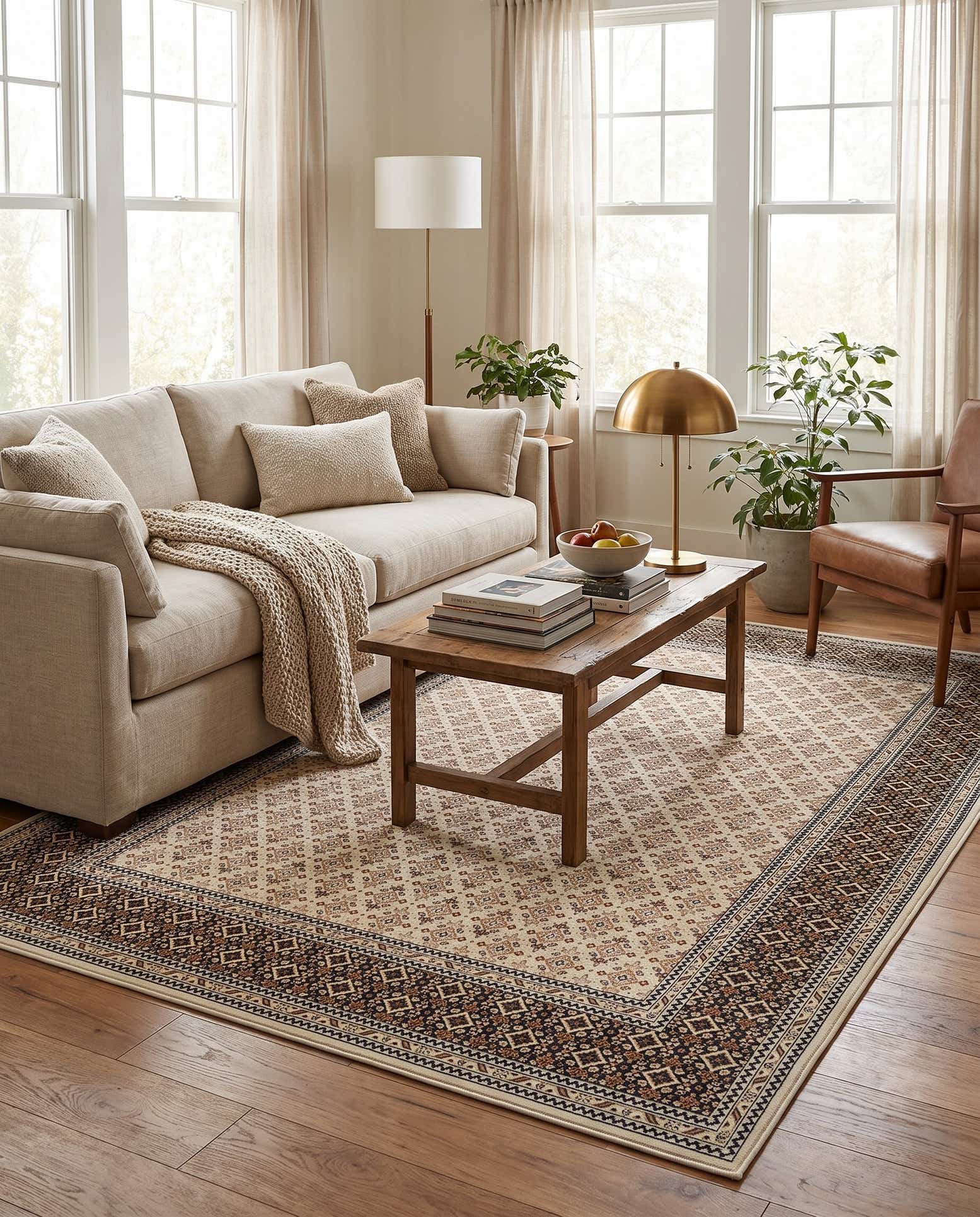 7' 10 x 10' Nain Design Rug