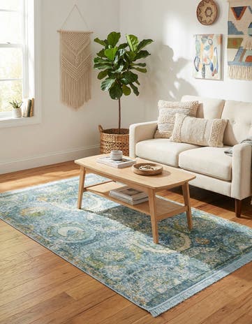 Light Blue Santiago Rug