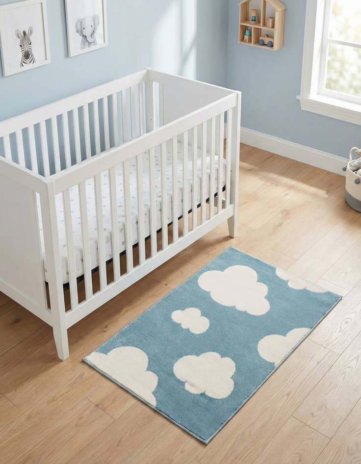 Detail image of 2' x 3' Whimsy Kids Rug