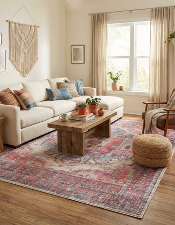 9' 2 x 12' Washable Maahru Rug