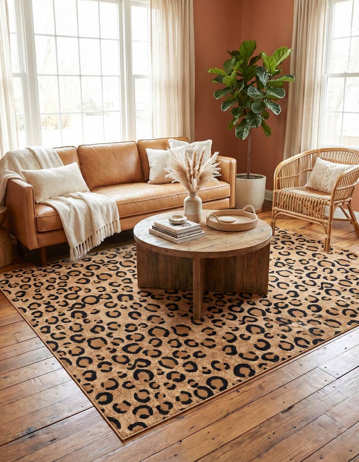 Detail image of 7' 10 x 10' Safari Rug