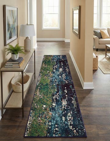 2' 2 x 6' 9 Washable Hyacinth Runner Rug
