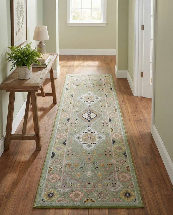 2' x 6' Kamala Washable Runner Rug