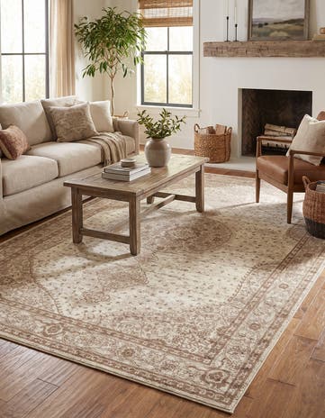 Light Brown Dover Rug