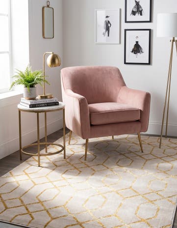 3' x 5' 3 Marilyn Monroe&trade; Glam Trellis Rug