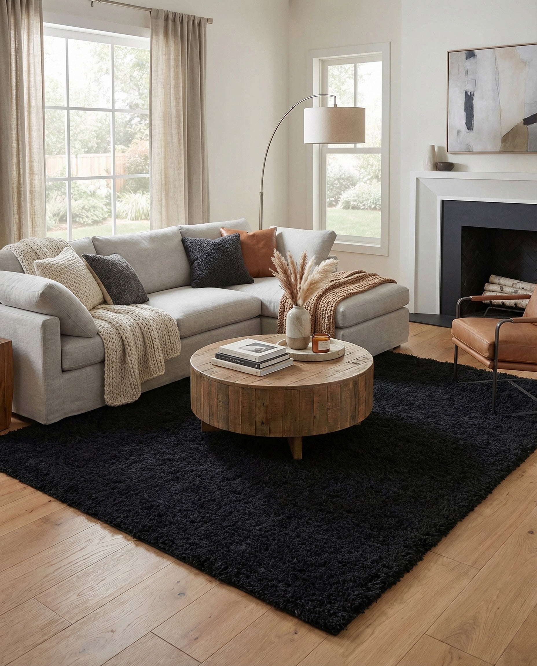 8' x 10' Infinity Shag Rug