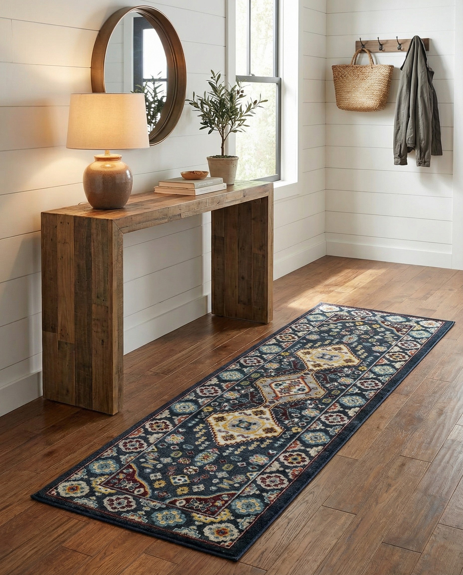 Primary image  2' x 6' Kamala Washable Runner Rug