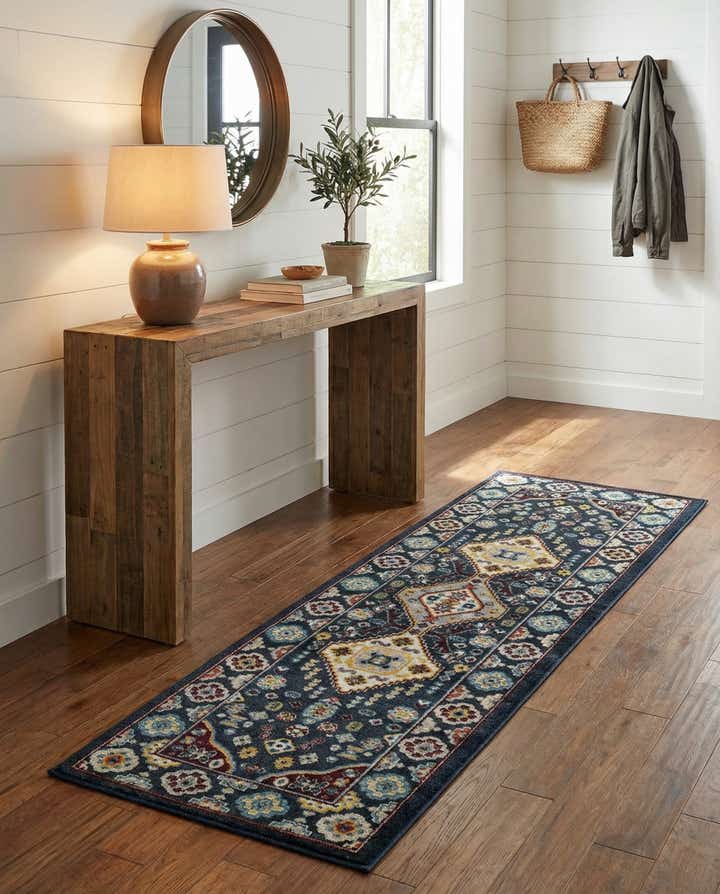 2' x 6' Kamala Washable Runner Rug