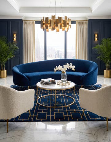 5' 3 x 8' Marilyn Monroe&trade; Glam Deco Rug