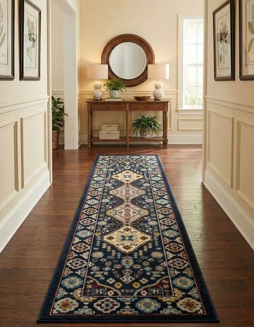 2' x 8' Kamala Washable Runner Rug