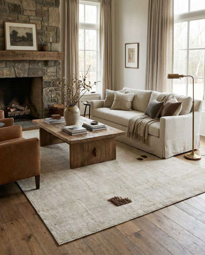 8' 5 x 13' 2 Hand Knotted Ultra Vintage Persian Wool Rug