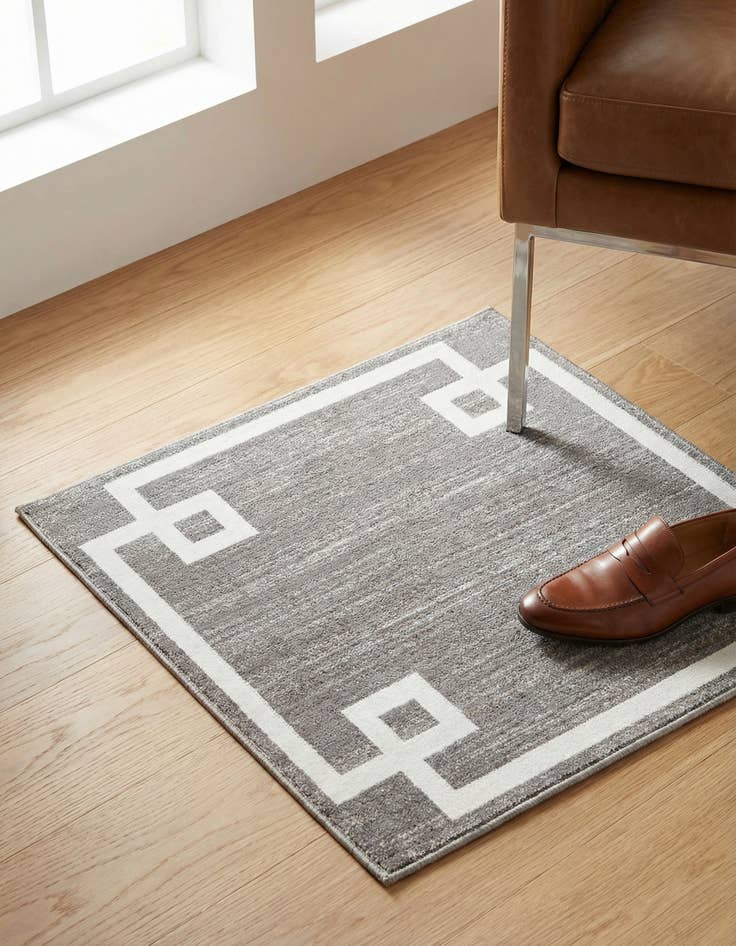 Detail image of Jill Zarin 1' 8 x 1' 8 Uptown Lenox Hill Sample Rug