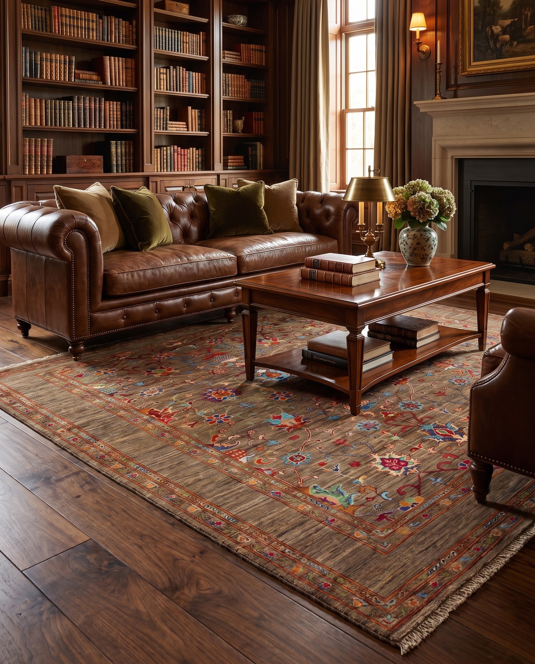 5' 1 x 6' 8 Hand Knotted Ariana Ziegler Rug