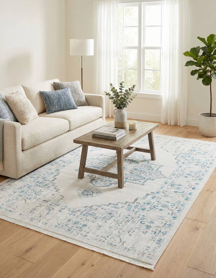 Detail image of 5' x 8' Modern Classical Rug