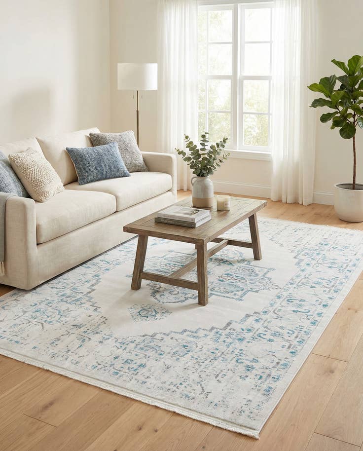 Detail image of 5' x 8' Modern Classical Rug