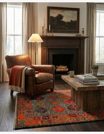 3' 3 x 5' 2 Hand Woven Balouch Wool Rug