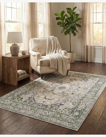 Stone Gray Madeline Vintage Rug