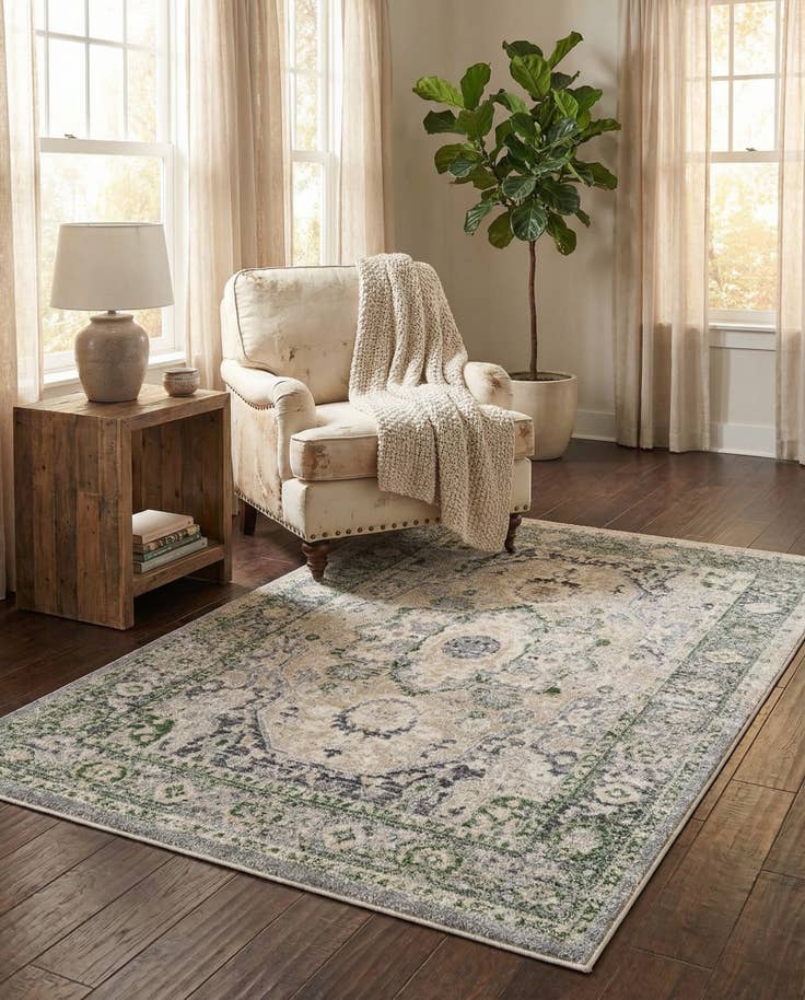 Detail image of 4' x 6' Madeline Vintage Rug