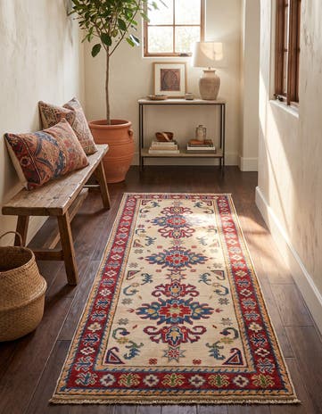 2' 3 x 5' 9 Hand Knotted Kazak Runner Rug
