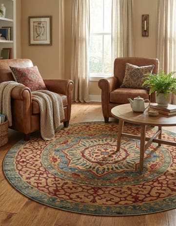 6' x 6' Amina Round Rug
