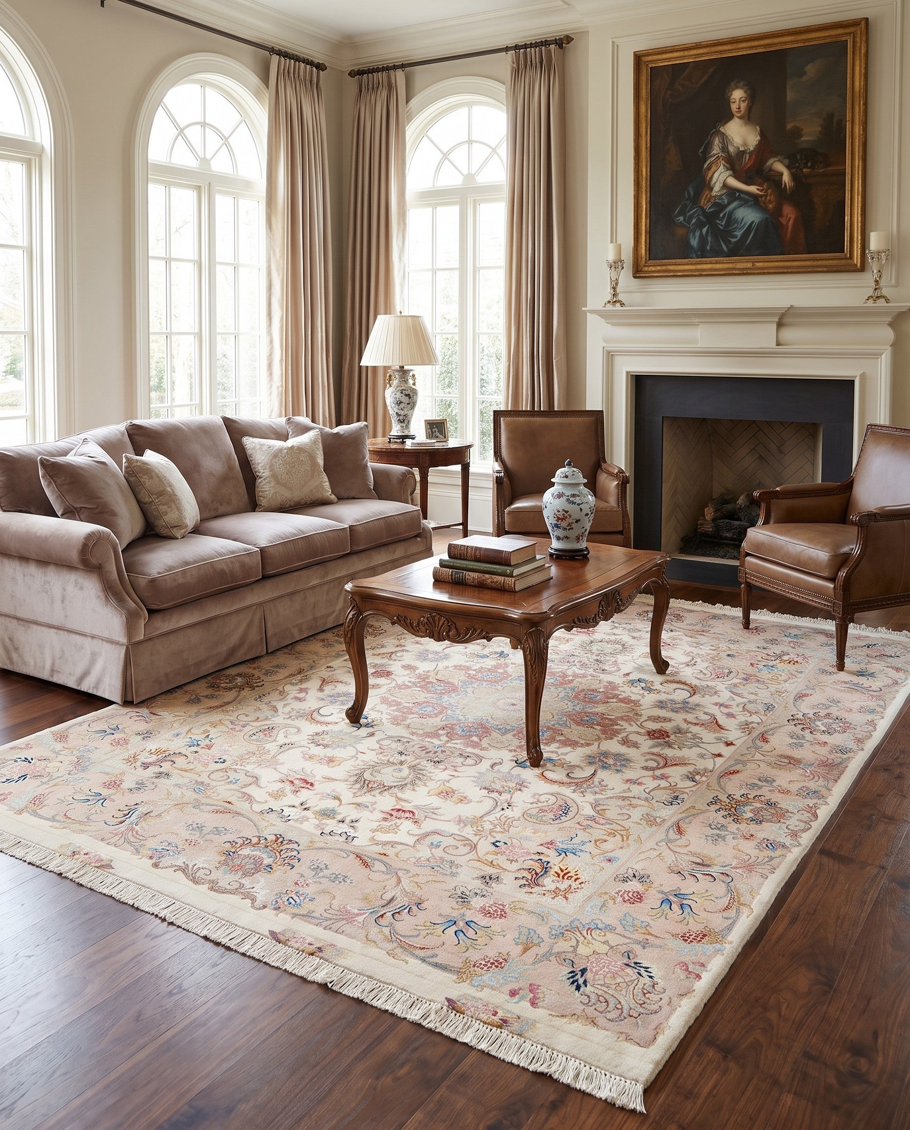 5' 1 x 6' 11 Tabriz Rug
