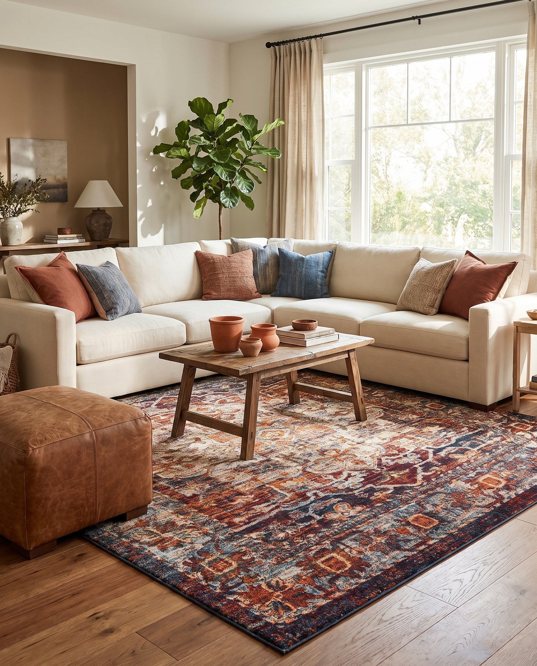 Isabella Square Rug
